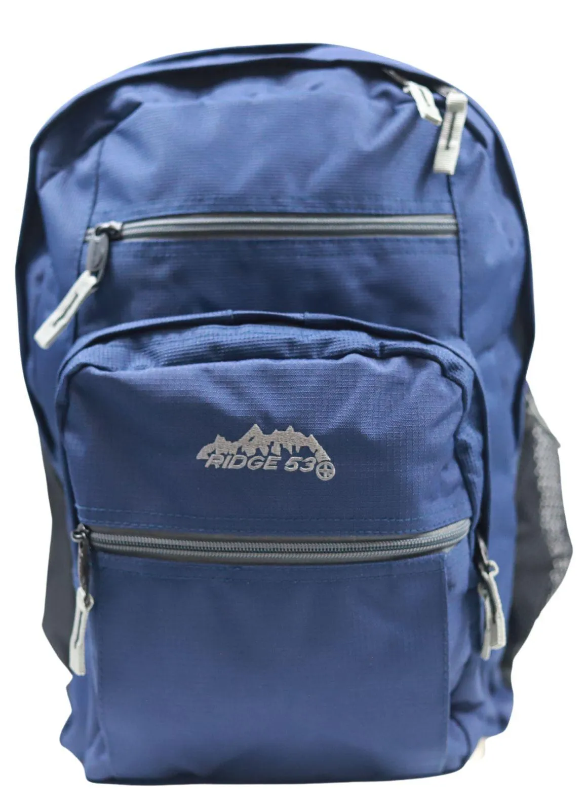 ■ Ridge 53 - College Backpack - Navy and Grey