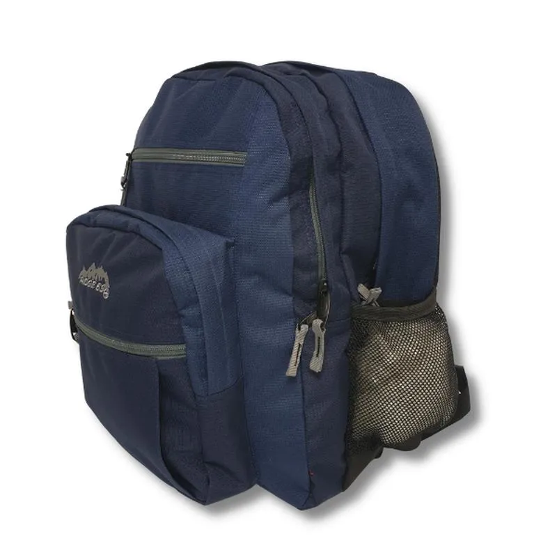 ■ Ridge 53 - College Backpack - Navy and Grey