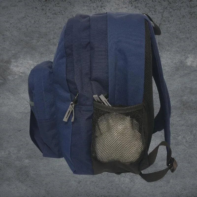 ■ Ridge 53 - College Backpack - Navy and Grey