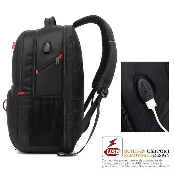 17.3 Inch USB Charging Laptop Briefcase/Backpack