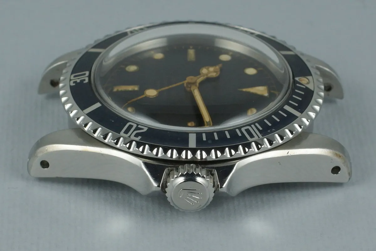 1961 Tudor Submariner 7928 PCG Gilt Chapter Ring Exclamation Dial