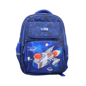 22088 KIDS SCHOOL BACK PACK ROYAL BLUE 16INCH IR