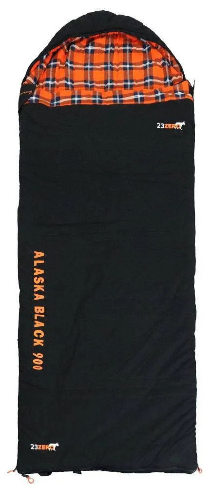 23Zero Alaska Black Sleeping Bag 900 -10c