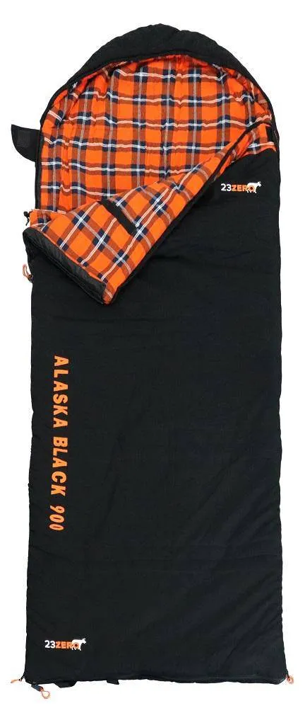 23Zero Alaska Black Sleeping Bag 900 -10c