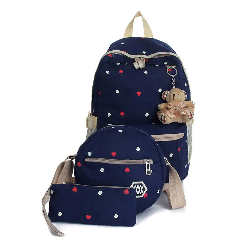 3 piece set 42cm Kids Backpack - Free Shipping to N.A.