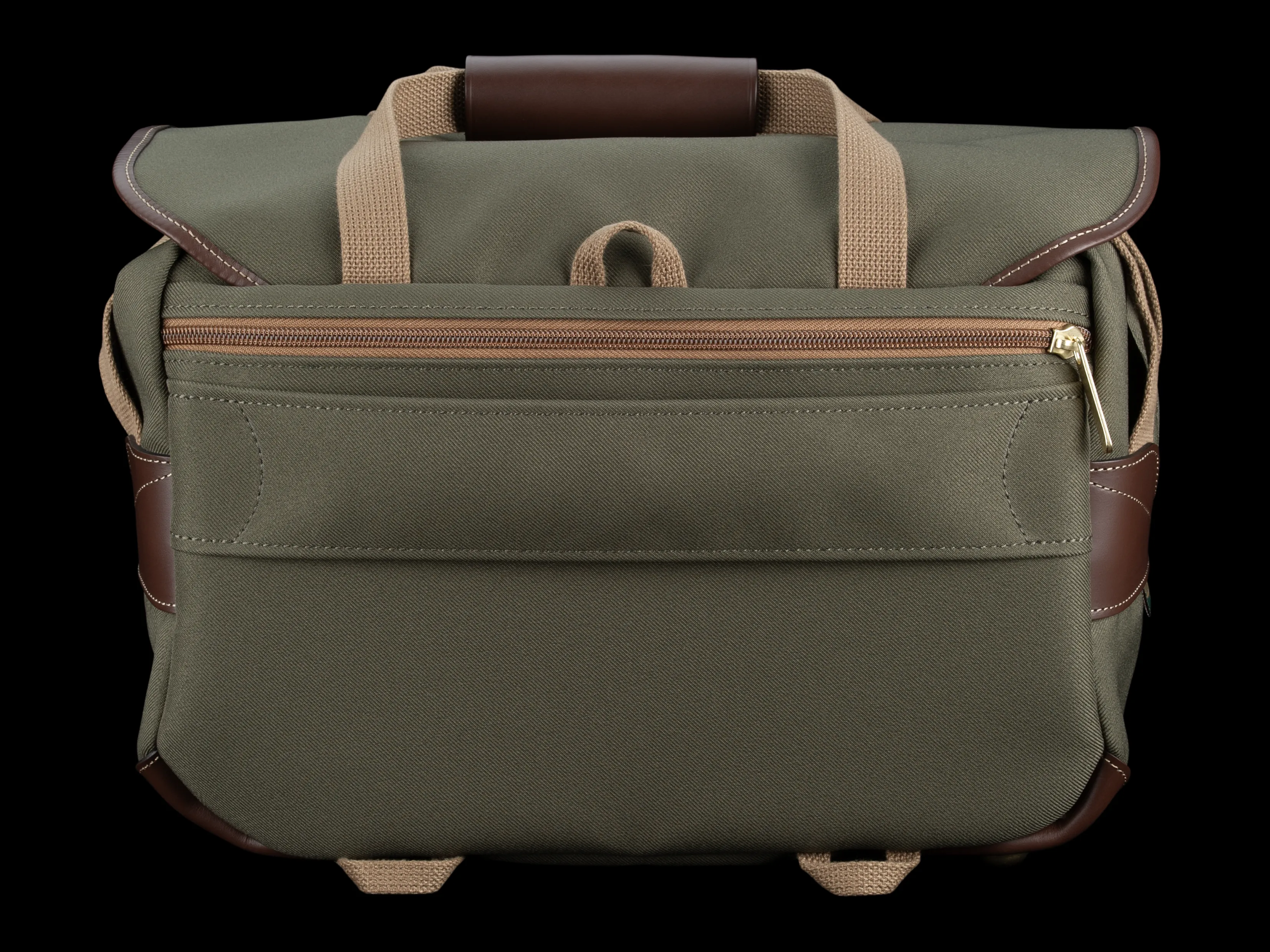 335 MKII Camera/Laptop Bag - Sage FibreNyte / Chocolate Leather