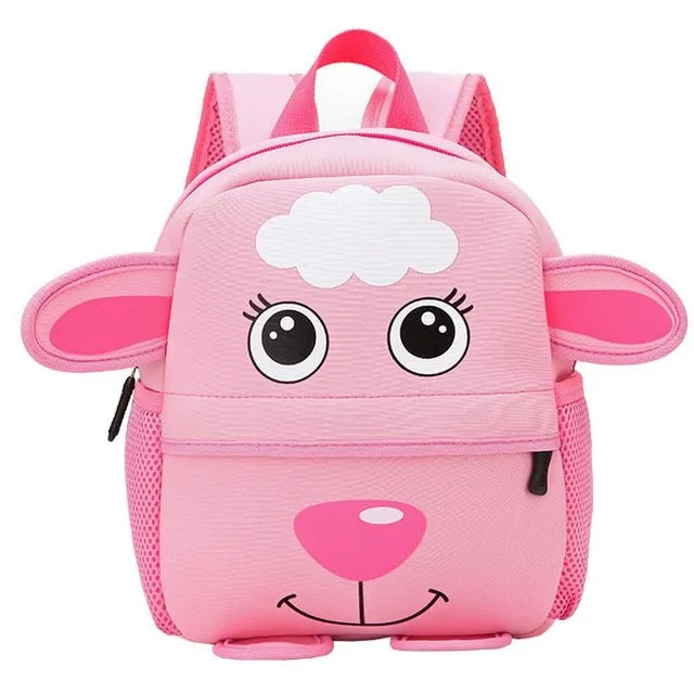 3D Animal Children Backpacks  Girl Boy