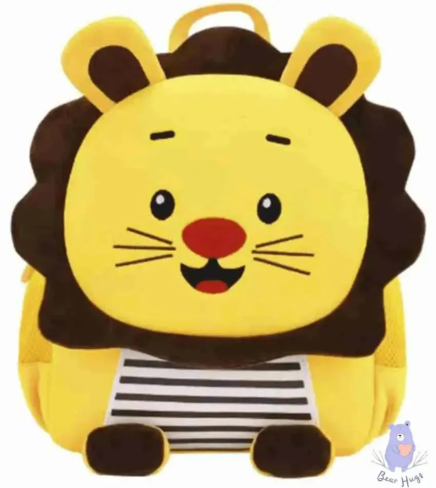 3D Lion Cub Kindergarten Kids Backpack