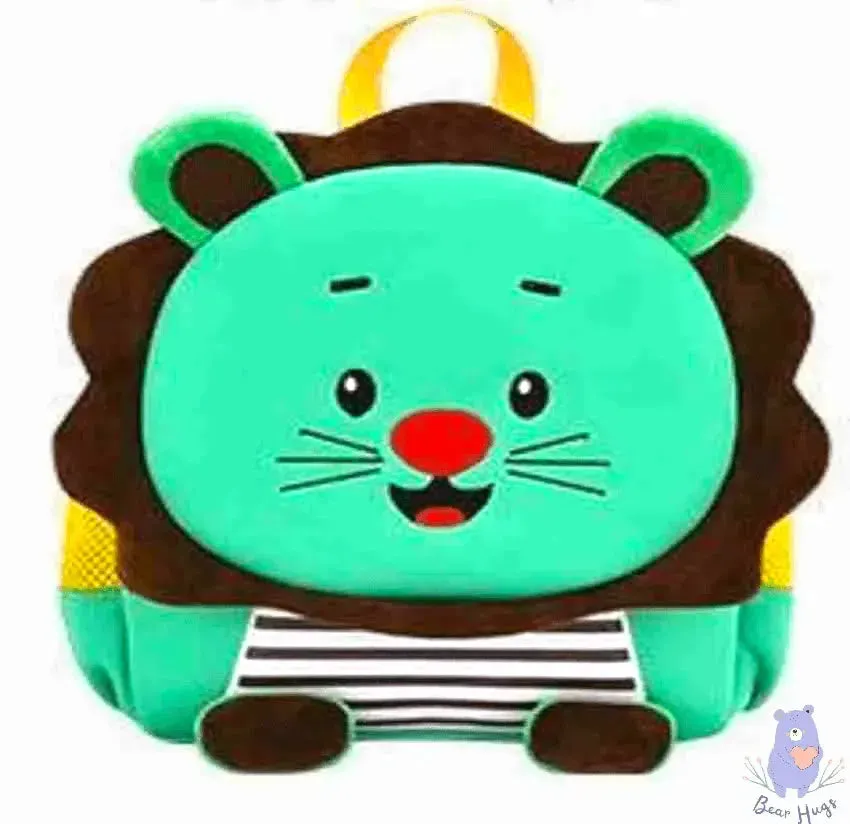 3D Lion Cub Kindergarten Kids Backpack