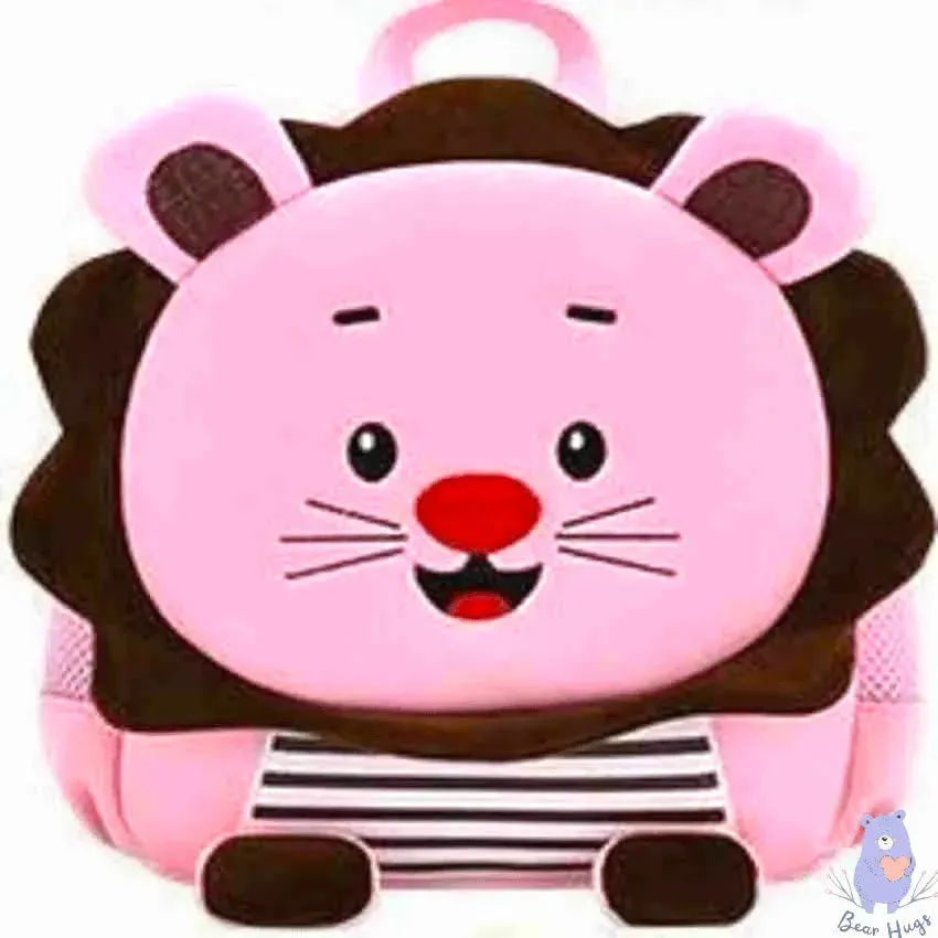 3D Lion Cub Kindergarten Kids Backpack