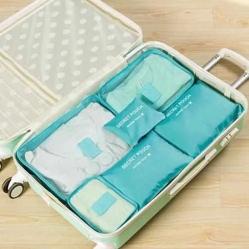 6pcs Travel bags Organizer