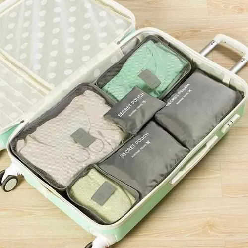 6pcs Travel bags Organizer