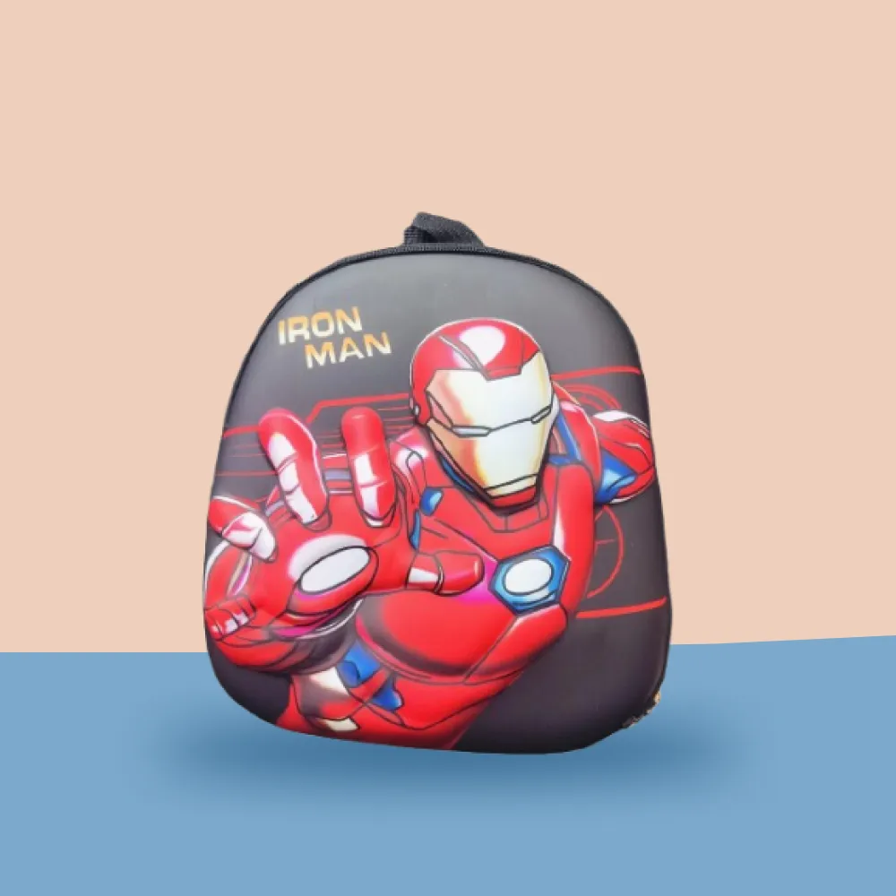 A 3D Hard Case Backpack For Kids (30x26cm).