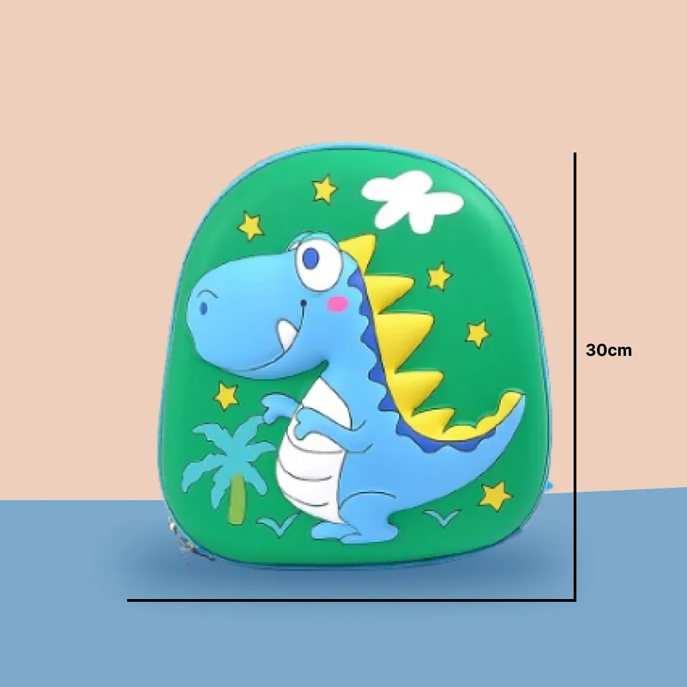 A 3D Hard Case Backpack For Kids (30x26cm).