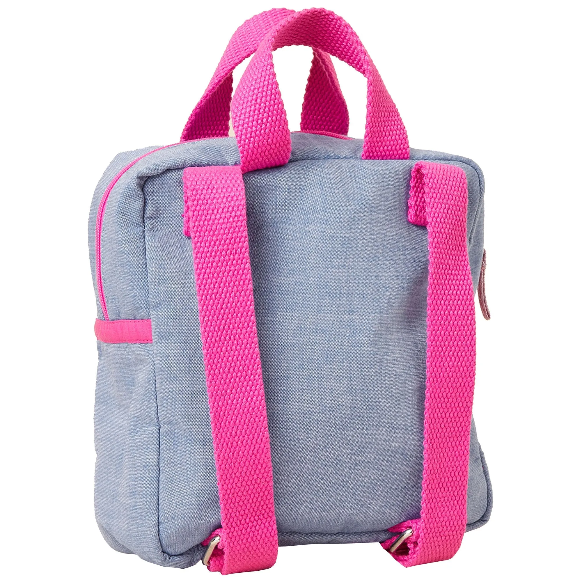 Accessorize London Girl's Chambray Strawberry Backpack