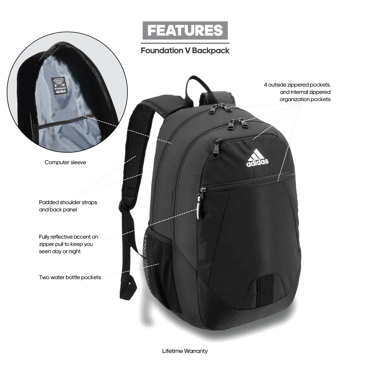 adidas Foundation V Backpack