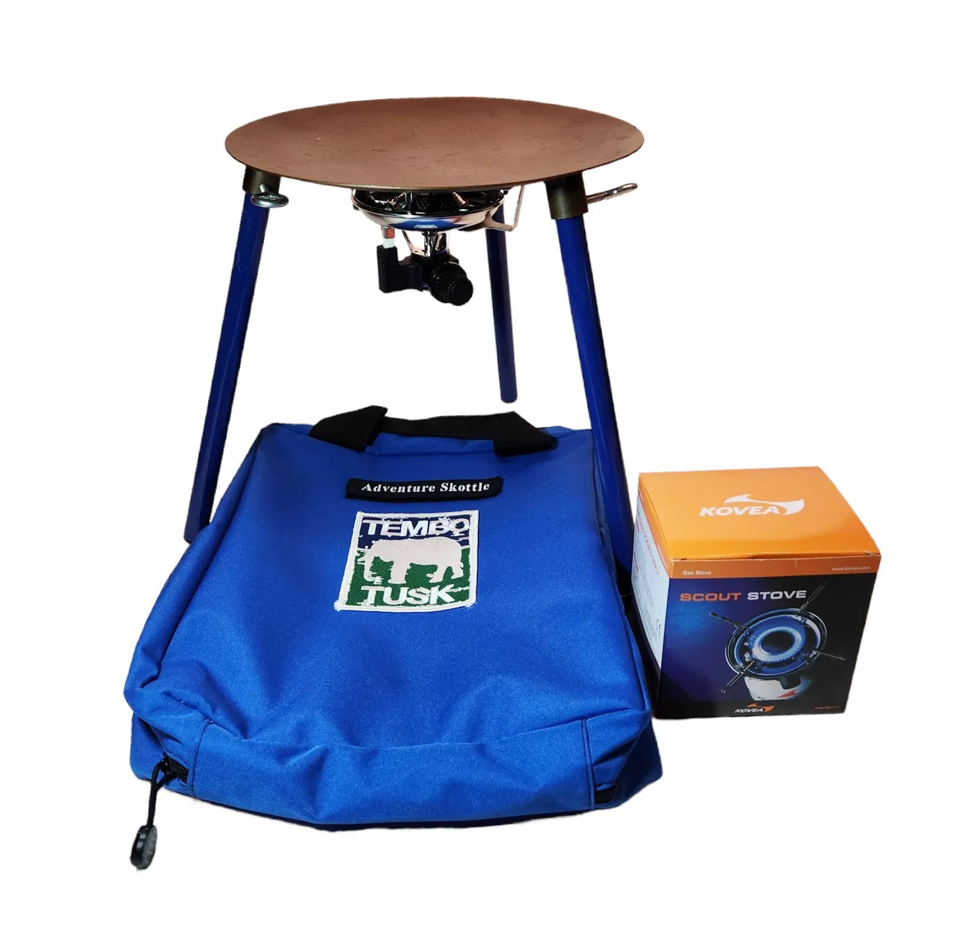 Adventure Skottle Grill Kit ... (Table Top, 12" pan version)