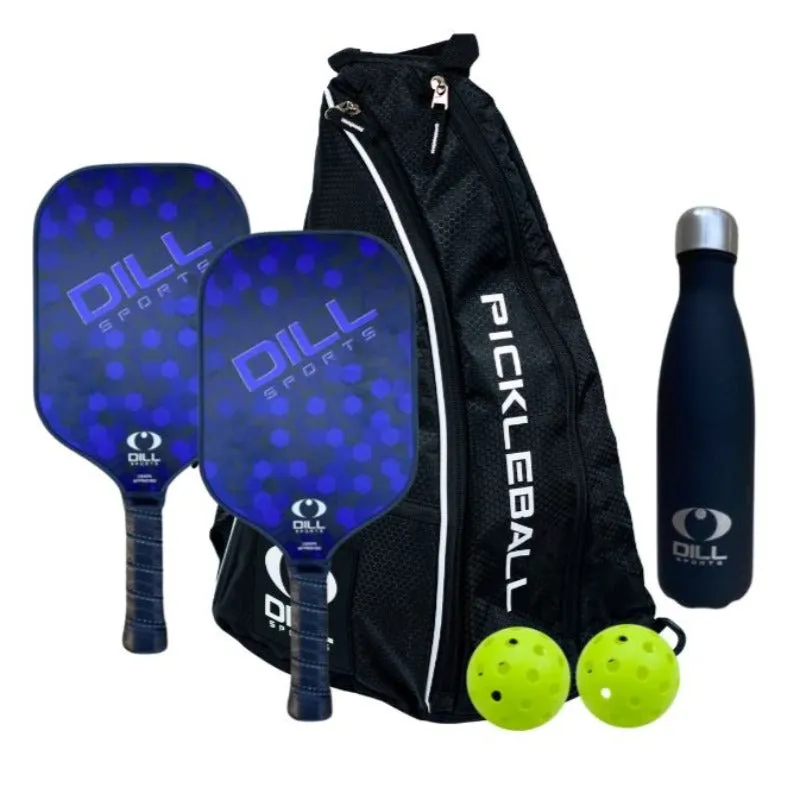 All In One 2 Pickleball Paddles and Sling Bag Set