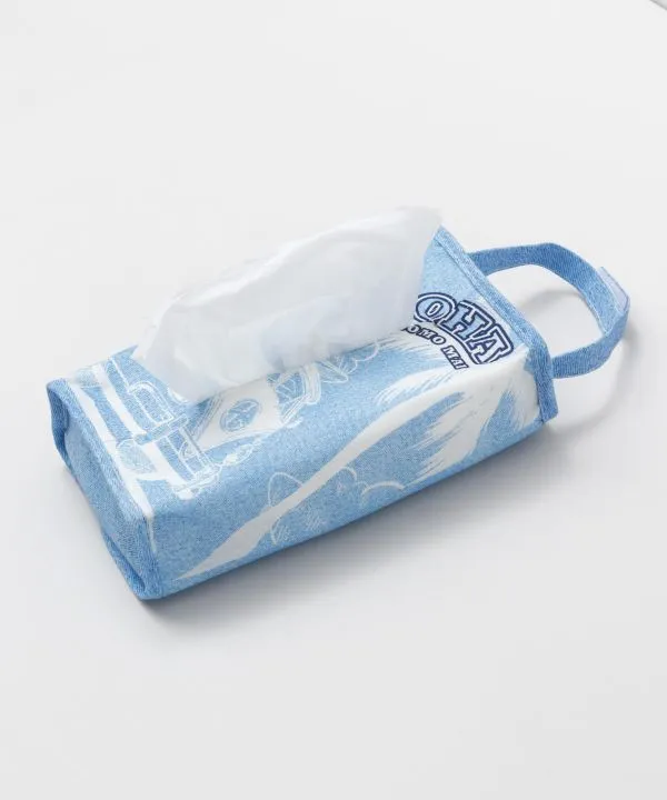 Aloha Denim Tissue Paper Cover