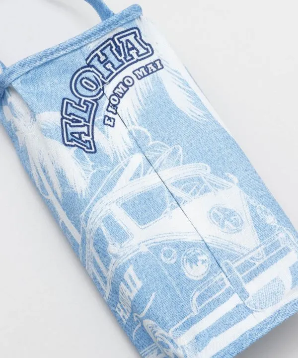 Aloha Denim Tissue Paper Cover