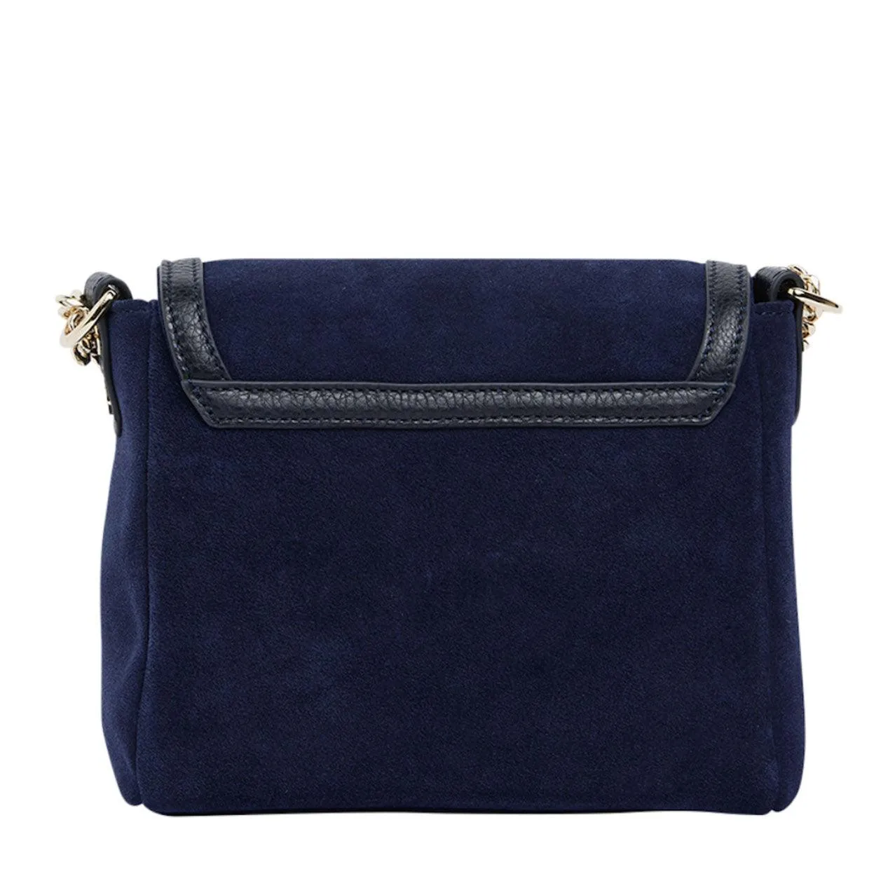 Antonia Bag | Navy Suede