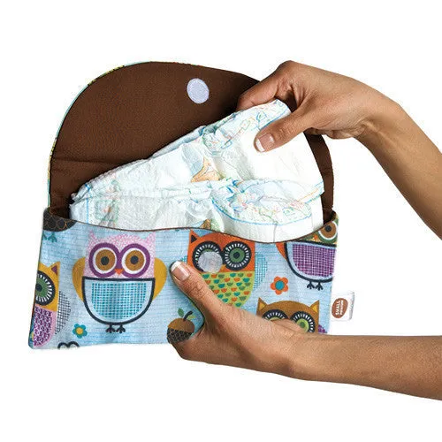 Avant Orchard Blue Diaper Clutch