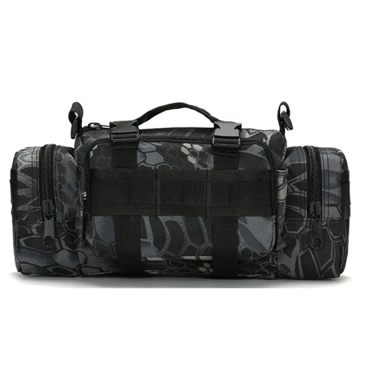 B04 Sports Outdoor Fishing Waterproof Waist Bag Photography Multifunctional Bag(CP Camouflage)