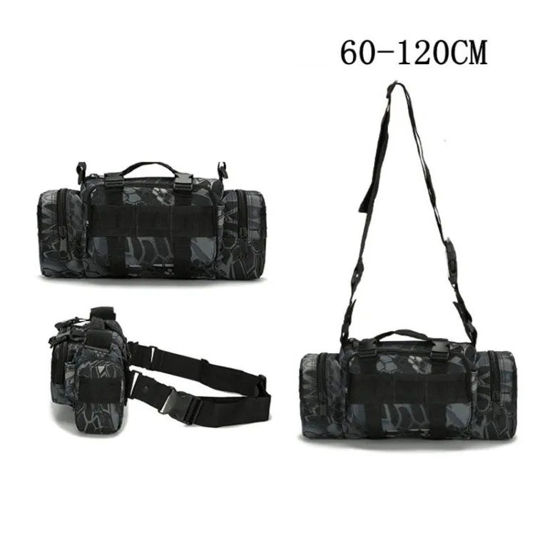 B04 Sports Outdoor Fishing Waterproof Waist Bag Photography Multifunctional Bag(CP Camouflage)