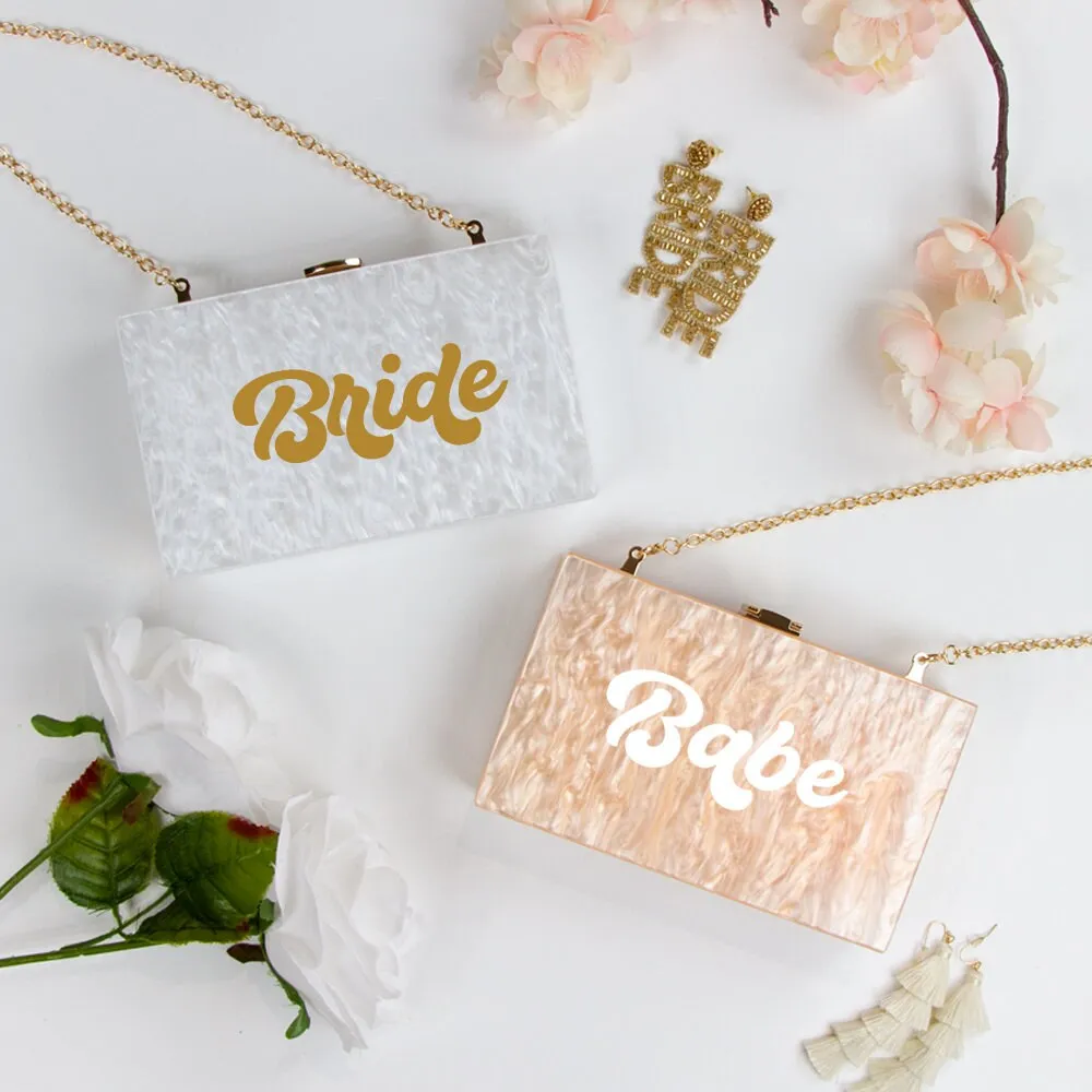 Bachelorette Clutch Purse