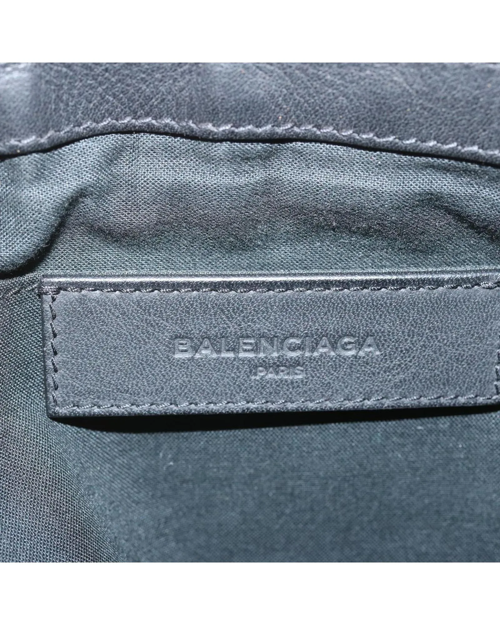 Balenciaga Everyday Camera Bag Black Nylon Leather Tote