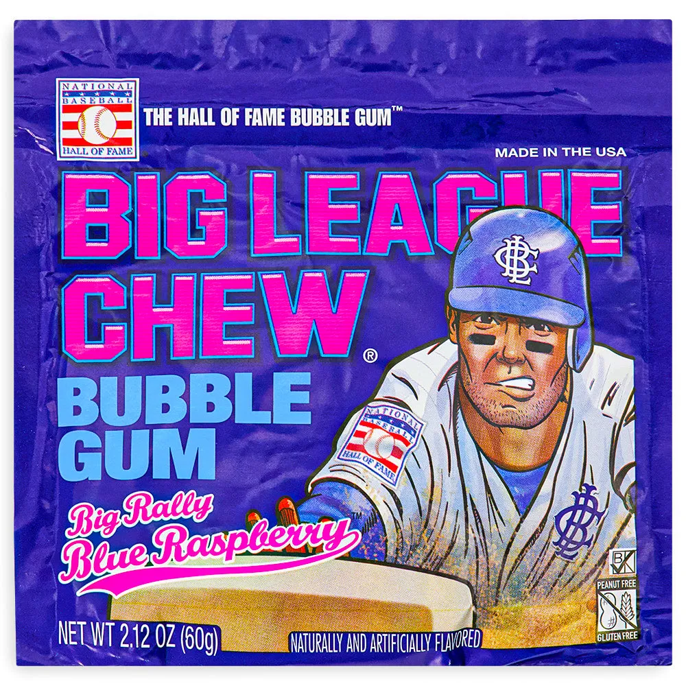 Big League Chew Blue Raspberry