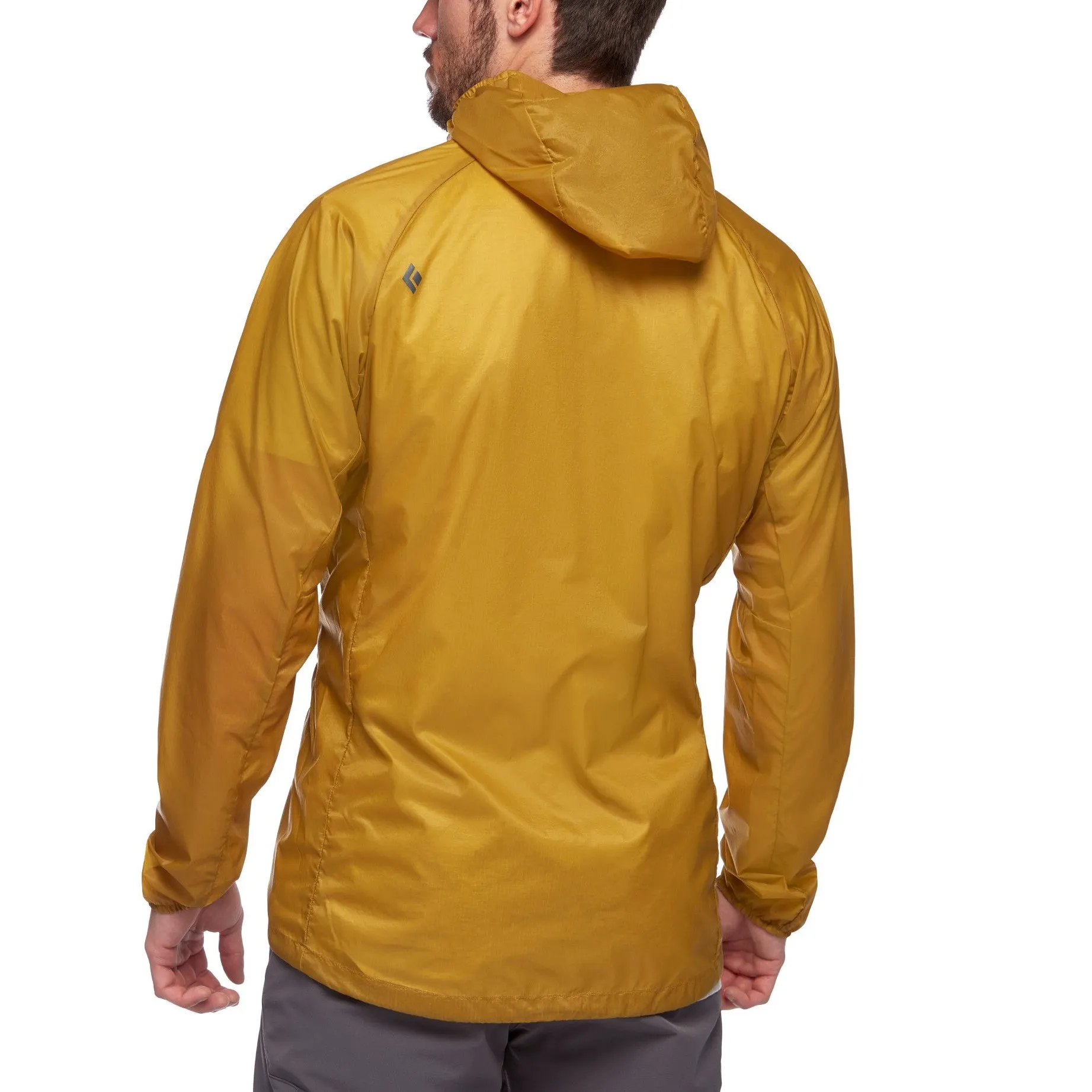 Black Diamond Men&#x27;s Distance Wind Shell Sulphur | Buy Black Diamond Men&#x27;s Distance Wind Shell Sulphur here | Outnorth