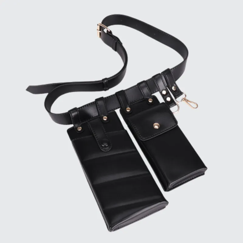 Black Mini Pocket Shoulder Bag