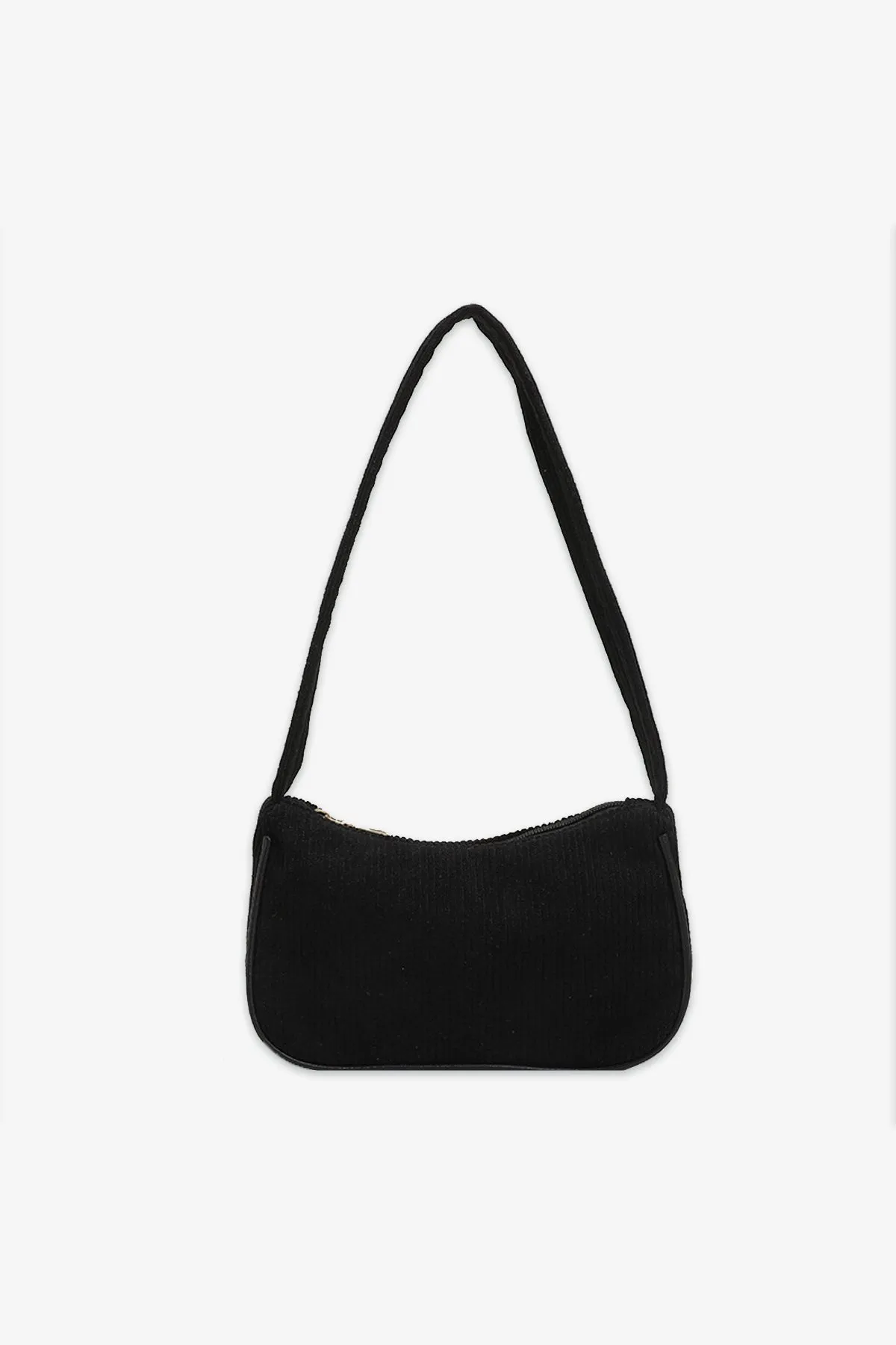 Black Textured Handbag - S22 - WHB0028