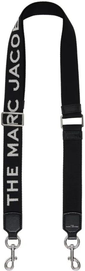 Black 'The Logo Webbing Strap Slim' Shoulder Strap