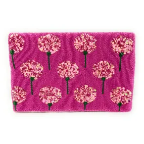 Blossom Beaded Clutch Purse