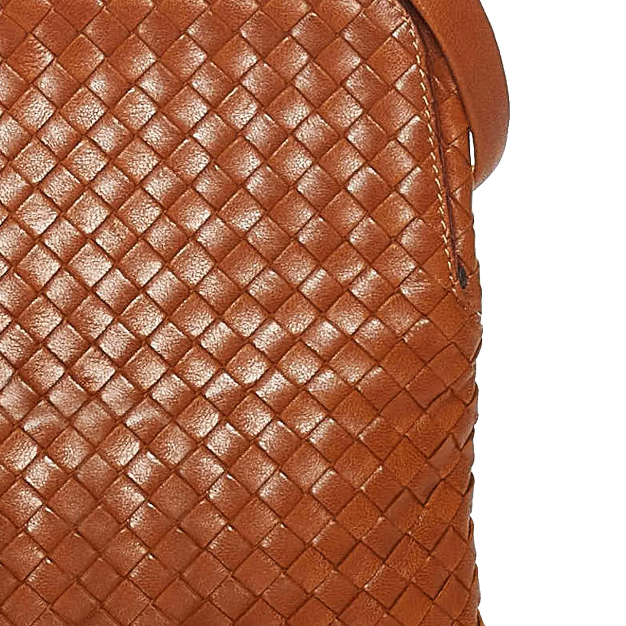 Bottega Veneta Intrecciato Leather Shoulder Bag (SHG-27854)