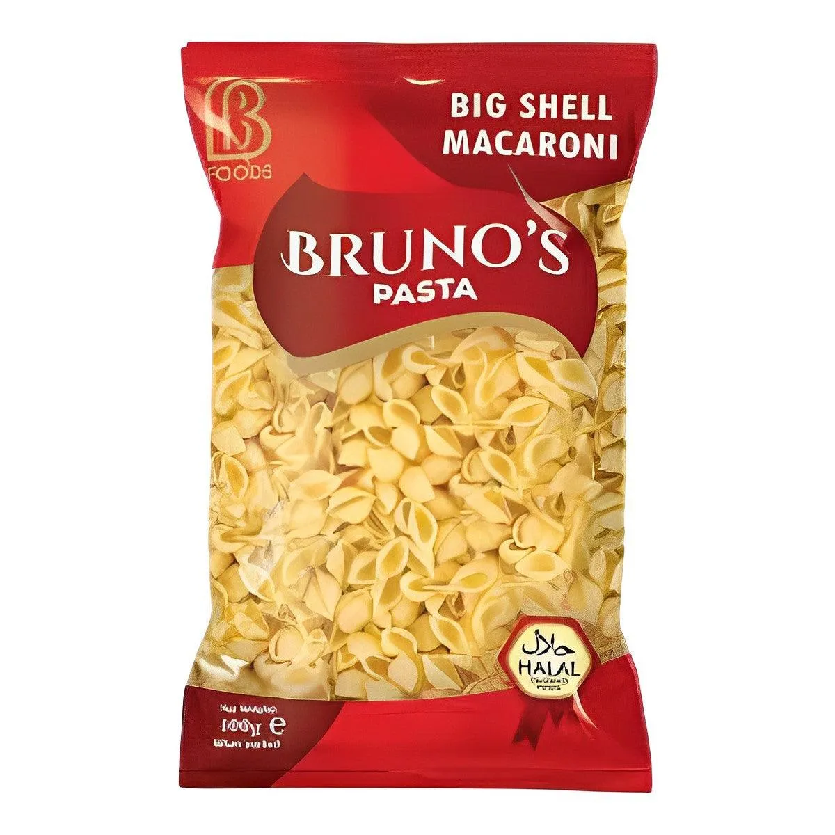 BRUNOS PASTA SHELL MACARONI 400G