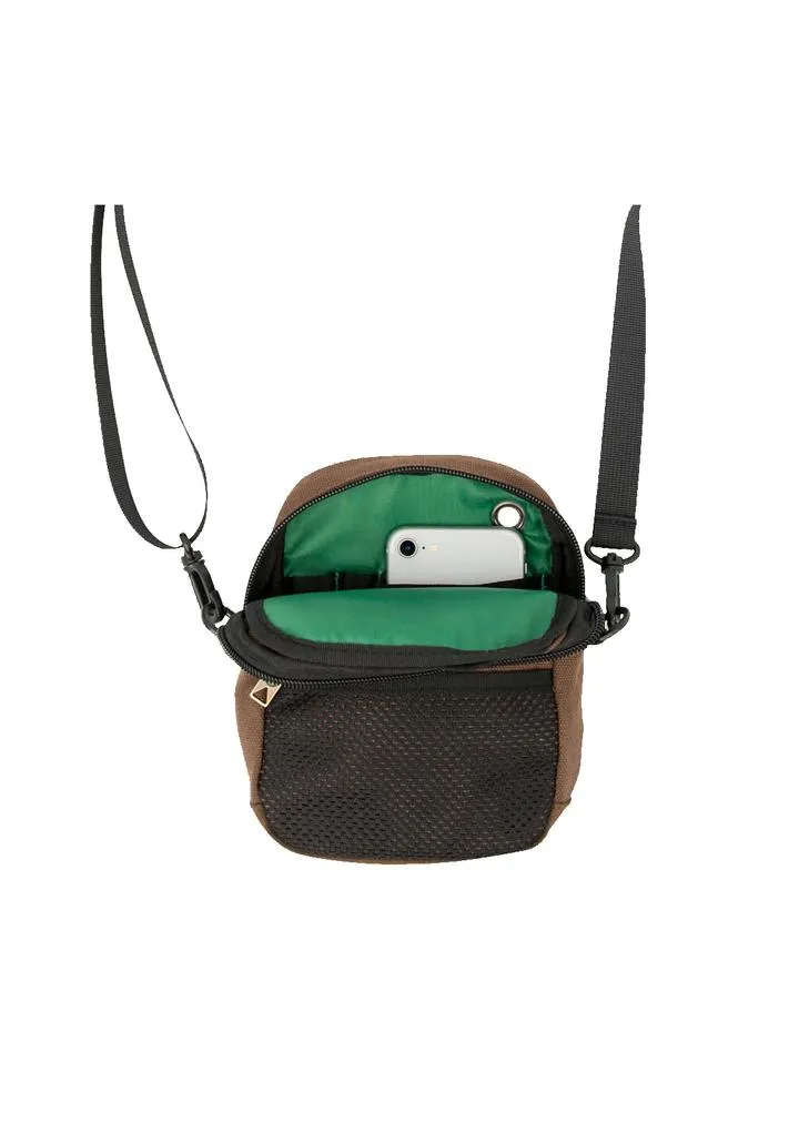 BUMBAG COMPACT SHOULDER - EXPLORER BROWN