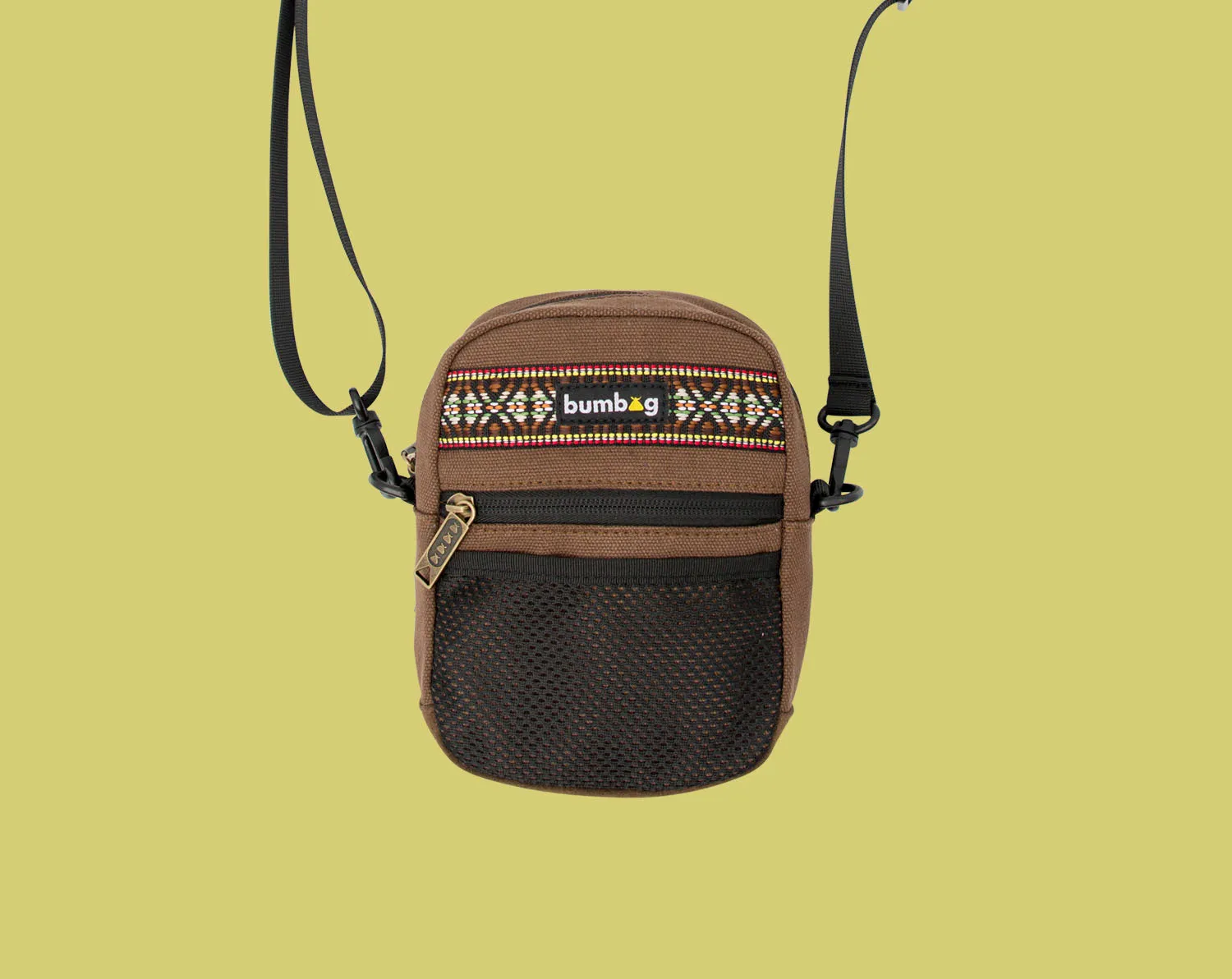 BUMBAG COMPACT SHOULDER - EXPLORER BROWN