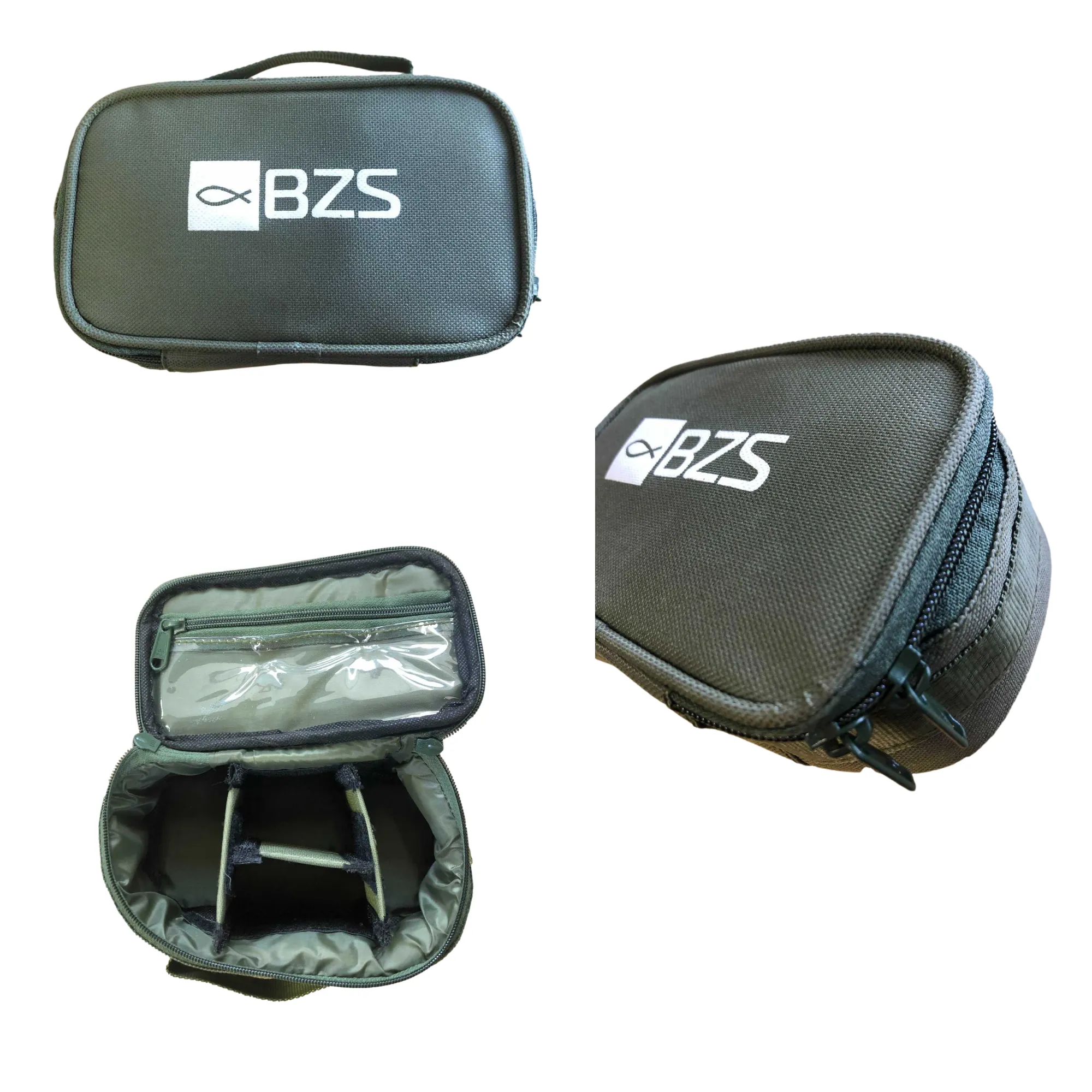 BZS Lead Bag Carp Fishing Tackle Padded Pouch for Accessories Luggage Weights