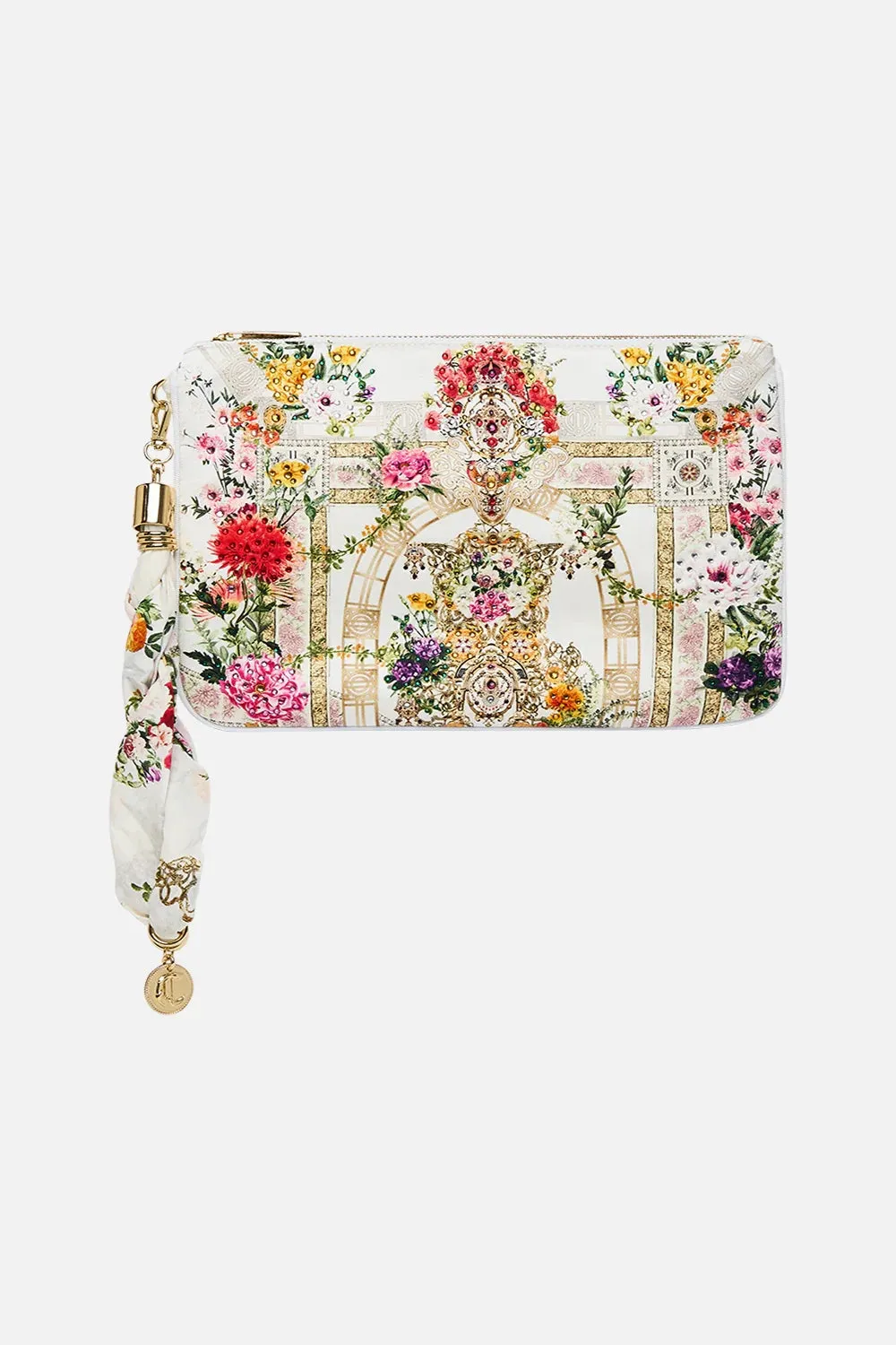 CAMILLA | EGYPTIAN ROSE SCARF CLUTCH