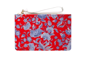 Chartwell Gardens Red Clutch Bag