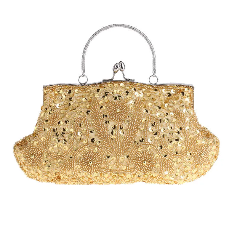 Chic and Timeless Beaded Evening Bag