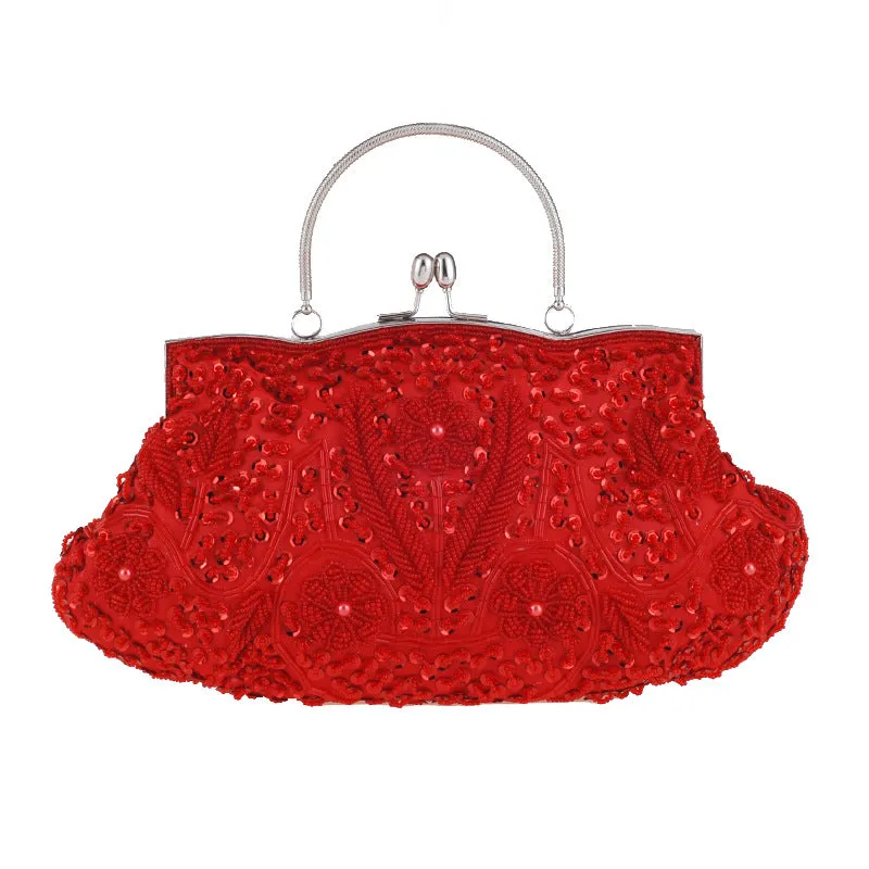 Chic and Timeless Beaded Evening Bag