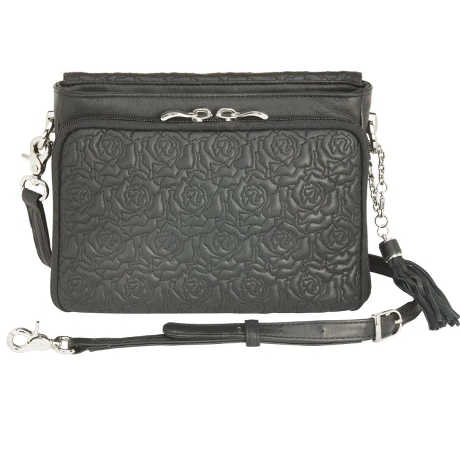 Clutch Purse, Top Grain Embroidered Lambskin