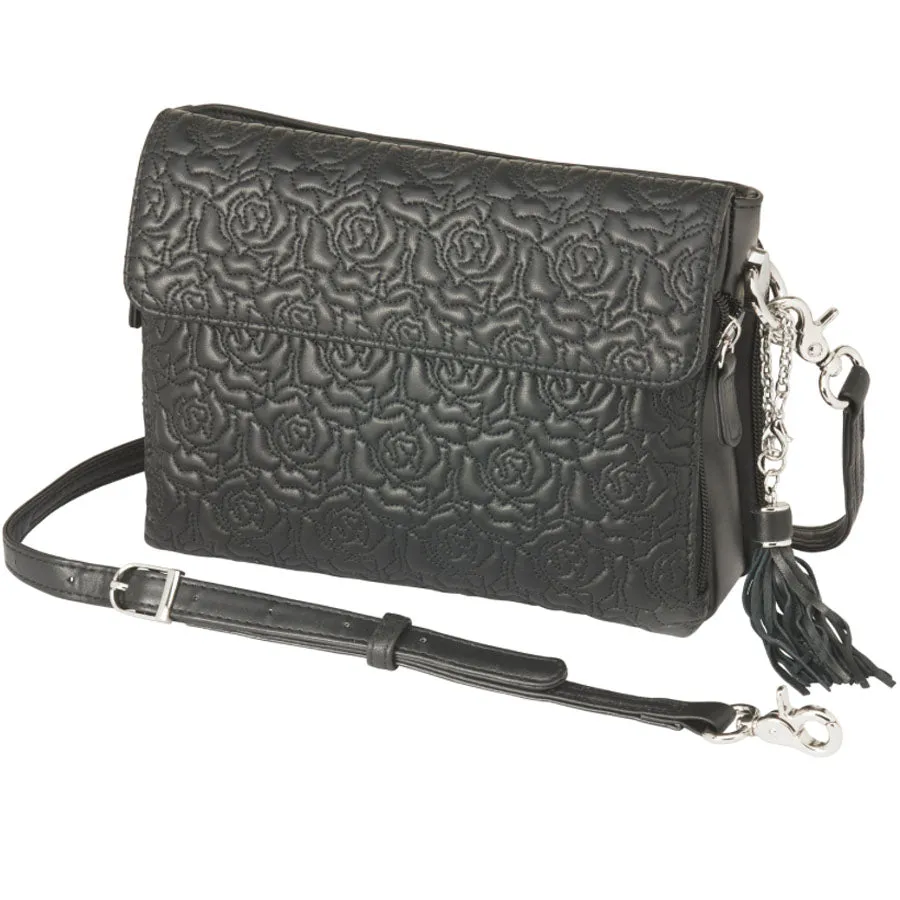 Clutch Purse, Top Grain Embroidered Lambskin