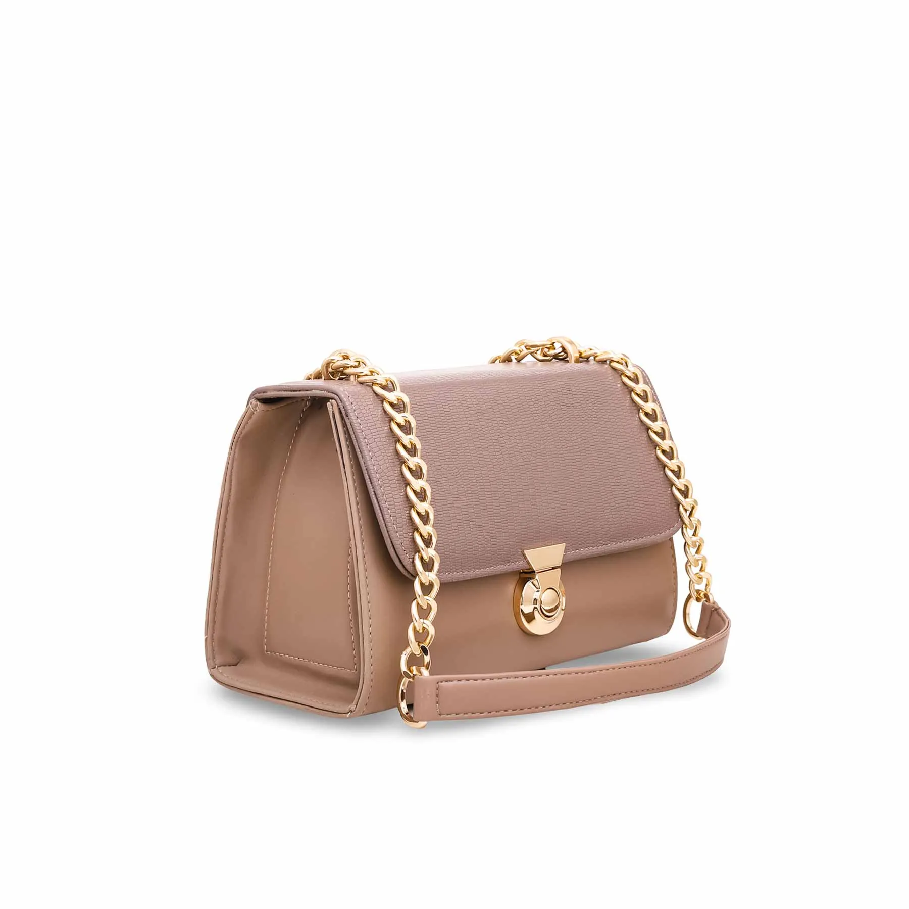 Coffee Formal Shoulder Bag P55569