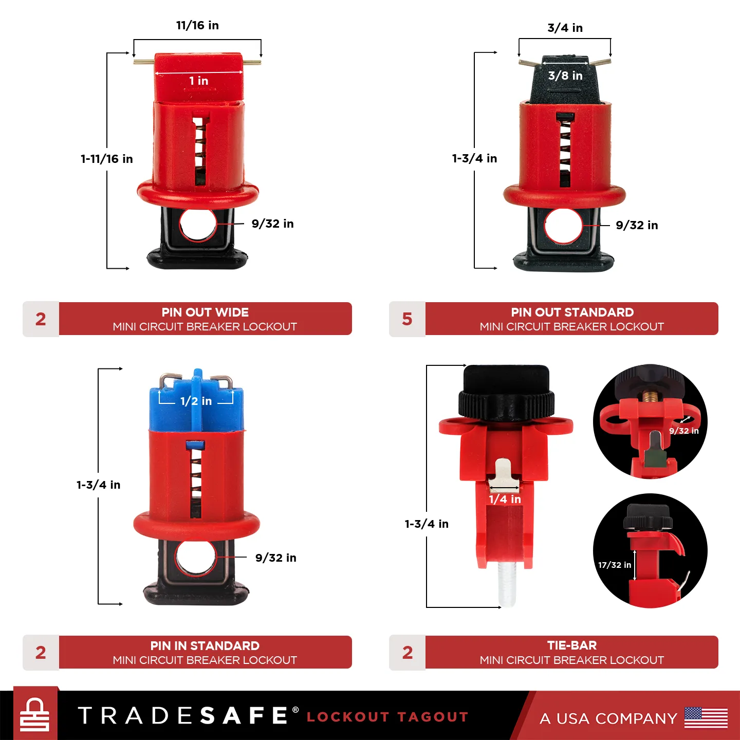 Complete Electrical Lockout Tagout Kit - 90 LOTO Devices