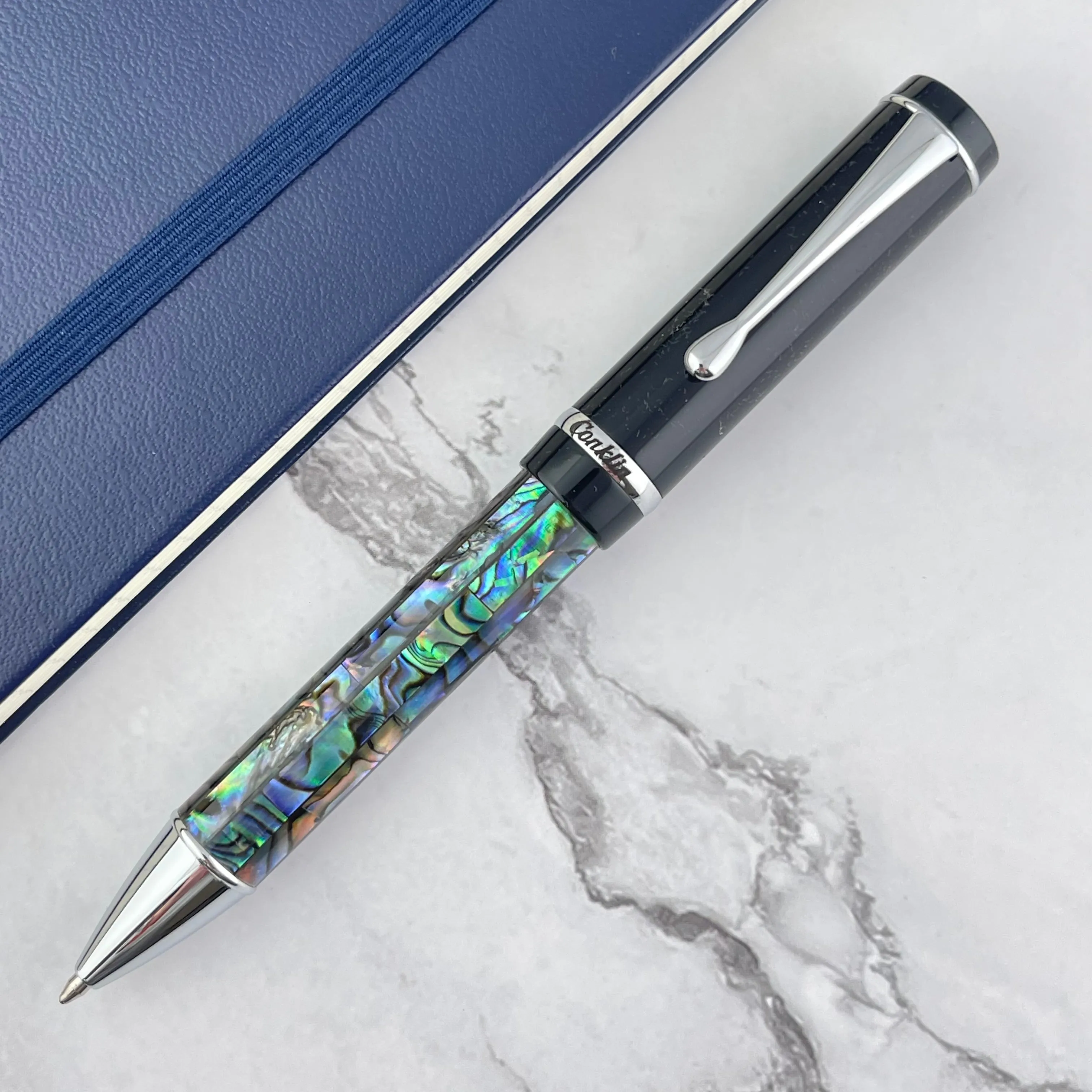 Conklin Duragraph Ballpoint Pen - Abalone Nights